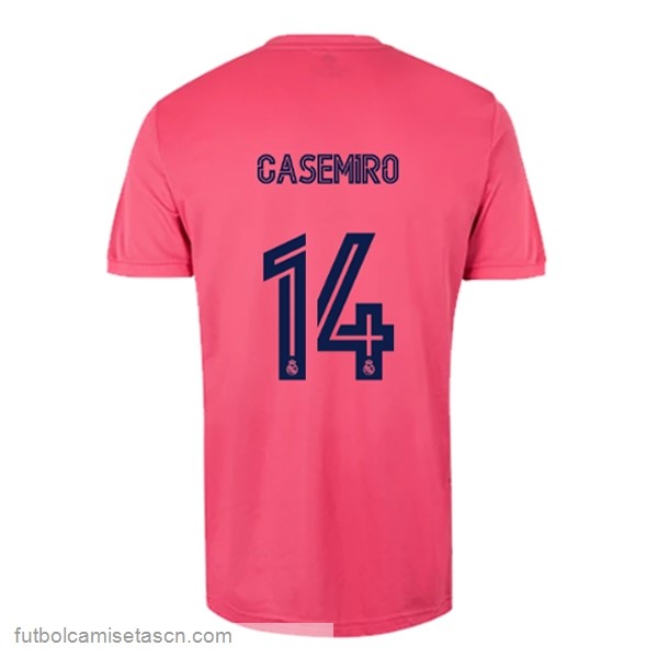Camiseta Real Madrid 2ª NO.14 Casemiro 2020/21 Rosa